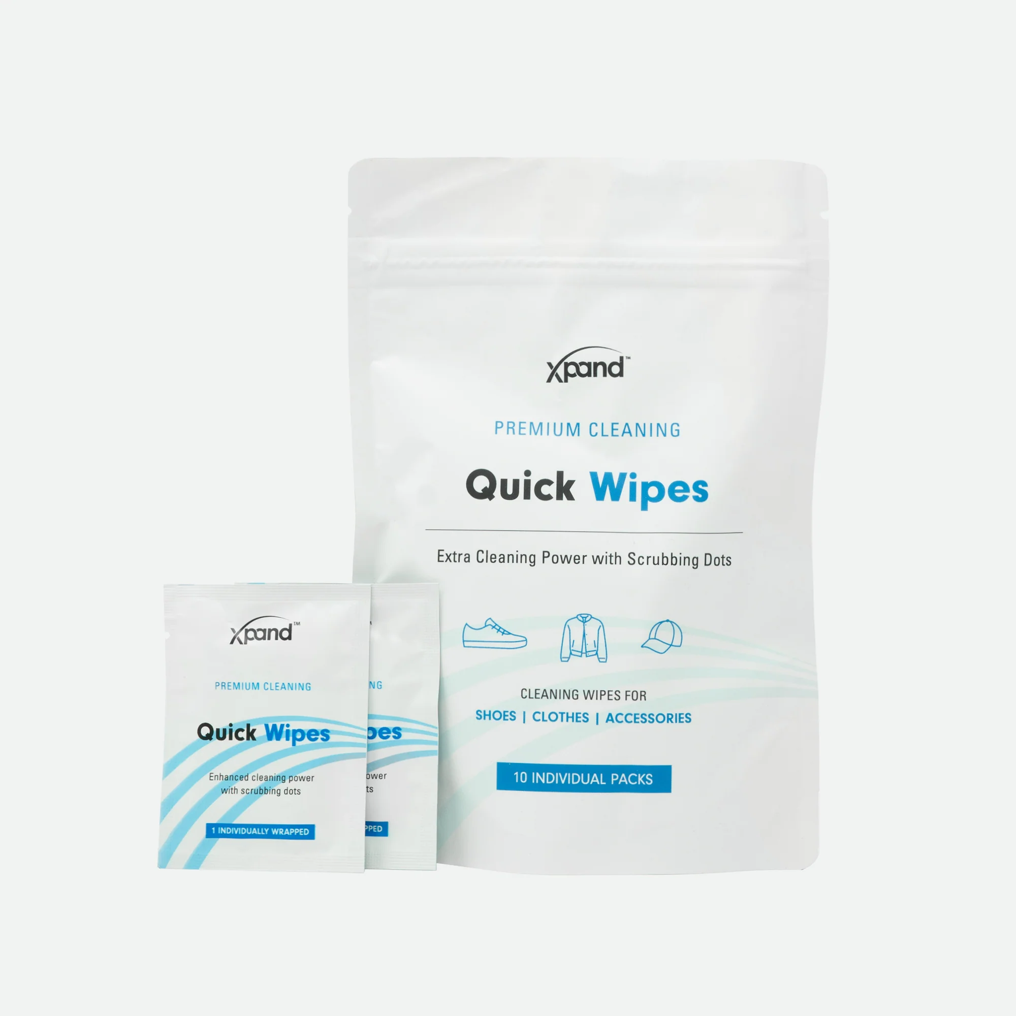 Instant Shoe Cleaning Wipes - 10 Pack, view 1