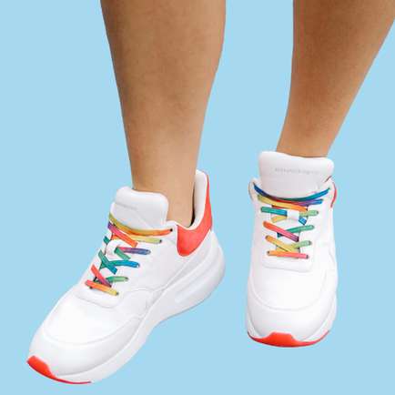 Rainbow Xpand laces